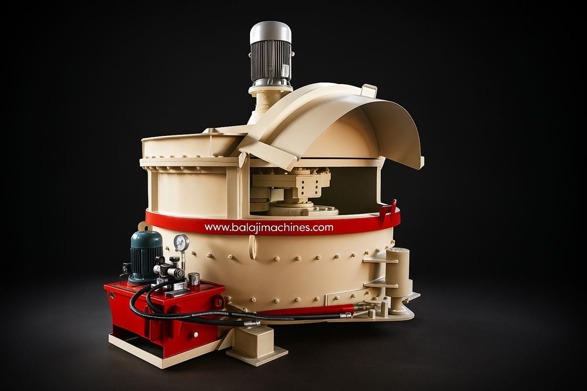 Balaji Concrete Planetary Mixer 3D Render