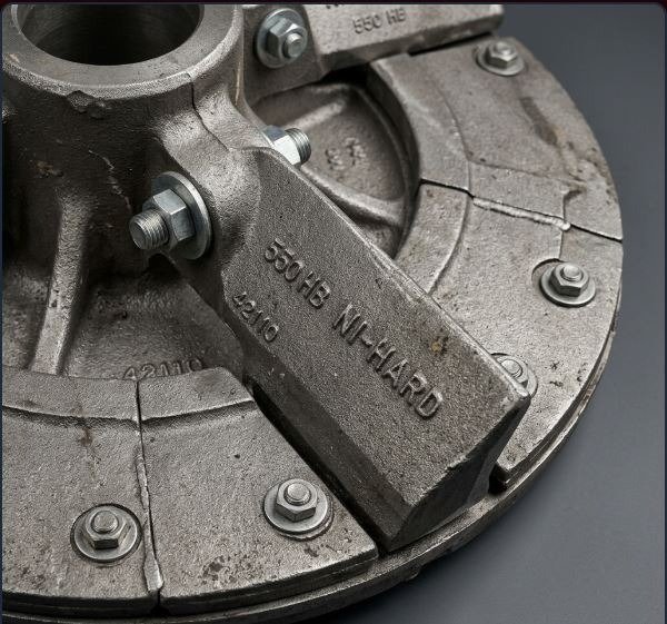 Ni-Hard Wear Plates detail