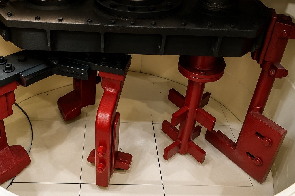 Balaji Concrete Planetary Mixer Internal Mixing Arms & Scrapers